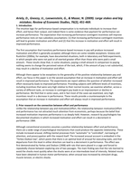 Summaries for Behavioural Decision Making(EBB104A05) - 20 required articles - University of Groningen
