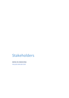 M&O periode 2 jaar 1 stakeholders