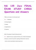 JAC Course 40 hour Questions and Answers