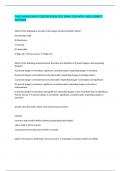 CASE MANAGEMENT CERTIFICATION TEST EXAM 2024 WITH 100&percnt; CORRECT ANSWERS
