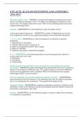 CST ACTUAL EXAM QUESTIONS AND ANSWERS &vert;&vert;  2024&sol;2025