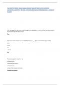 CLC CERTIFICATION EXAM EXAM COMPLETE QUESTIONS WITH VERIFIED  ANSWERS CURRENTLY TESTING VERSIONS AND SOLUTIONS GRADED A&plus; NEWEST  EXAM&excl;&excl; 