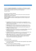 Corporate communication hoofdstuk 1 t/m 6 - Cornelissen