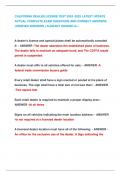 CALIFORNIA DEALER LICENSE TEST 2024 -2025 LATEST UPDATE  ACTUAL COMPLETE EXAM QUESTIONS AND CORRECT ANSWERS  &lpar;VERIFIED ANSWERS &rpar; ALREADY GRADED A&plus;&period;