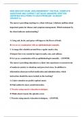 NGN HESI EXIT EXAM 2024-2025NEWEST &excl;&excl;&excl;ACTUAL COMPLETE  QUESTIONS AND CORRECT DETAILED ANSWERS &sol;WRITTEN  CERTIFIED SOLUTIONS TO EACH PROBLEM &sol;ALREADY  GRADED A&plus;&period;
