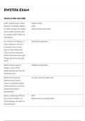RWST016 EXAM AND PRACTICE EXAM &sol; LENOVO WARRANTY SERVICE AUTHORIZATION EXAM NEWEST 2024 ACTUAL EXAM 100 QUESTIONS AND CORRECT DETAILED ANSWERS