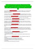 Auto Salesperson License &lpar;Wisconsin Only&rpar; Latest Update 2024-2025 Actual Exam Questions and 100&percnt; Verified Correct Answers Guaranteed A&plus;