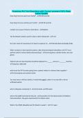 Fresenius Pct Test-Questions with Correct answers&sol;100&percnt; Pass&sol; Latest Update