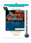 Exam Resources - TB for McCance & Huether&rsquo;s Pathophysiology&colon; The Biologic Basis for Disease in Adults and Children 9th Edition by Julia Rogers&period; Complete&comma; Detailed and Latest Test Bank&period; All Chapters &lpar;1-42&rpar; Included&period;