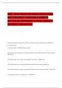 NCC EFM PRACTICE EXAM QUESTIONS AND CORRECT VERIFIED ANSWERS &lpar;DETAILED ANSWERS&rpar; LATEST UPDATE ALREADY GRADED A&plus;