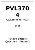 PVL3704 assignment semester 1 with complete solutions 2024 graded A&plus;