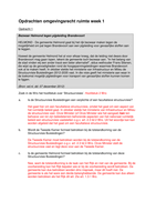 Omgevingsrecht Ruimte K4 uitwerkingen werkcolleges 1-7