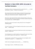 Module 1-4 Quiz With 100&percnt; Accurate & Verified Answers