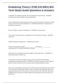 FSE 112 Actual Exam Bundle With Perfect And Correct Answers