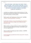 PRACTICE RBC 1 TEST&comma; PRACTICE RBC 2 TEST&comma;  PRACTICE RBC 3 TEST NEWEST 2024-2025 ACTUAL  EXAM COMPLETE 235 QUESTIONS AND CORRECT  DETAILED ANSWERS &lpar;VERIFIED ANSWERS&rpar; &vert;ALREADY GRADED A&plus;