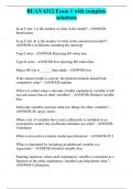 BUAN 6312 Exam 1 with complete solutions&period;