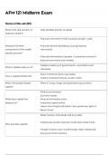 AFM 121 MIDTERM EXAM NEWEST 2024 ACTUAL EXAM 80 QUESTIONS AND CORRECT DETAILED ANSWERS &lpar;VERIFIED ANSWERS&rpar; &vert;ALREADY GRADED A&plus;