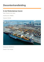 Eindopdracht Rotterdamse haven