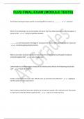 FLVS FINAL EXAM &lpar;MODULE TESTS&rpar;