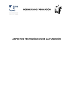 Tema 6. Aspectos tecnológicos de la fundición.
