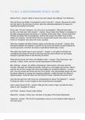 TO KILL A MOCKINGBIRD STUDY GUIDE