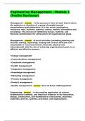 Engineering Management - Module 1 &lpar;Prelim Reviewer&rpar;