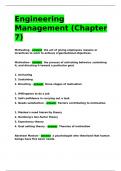 Engineering Management &lpar;Chapter 7&rpar;