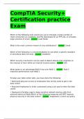 CompTIA Security&plus; Certification practice Exam&period;