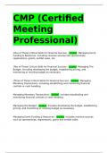 CMP &lpar;Certified Meeting Professional&rpar;&period;