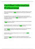 Certified Information Professional