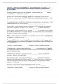 MEDICAL OFFICE CONCEPTS CH&period; 2 QUIZ REVIEW EXAM FULLY SOLVED -10