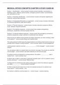 MEDICAL OFFICE CONCEPTS CHAPTER 5 STUDY GUIDE -8