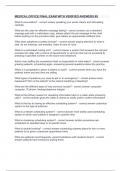 MEDICAL OFFICE FINAL EXAM WITH VERIFIED ANSWERS -5
