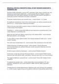 MEDICAL OFFICE CONCEPTS FINAL STUDY REVIEW EXAM WITH ANSWERS -20&period;