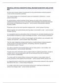 MEDICAL OFFICE CONCEPTS FINAL REVIEW EXAM WITH SOLUTION -16