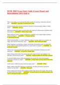 IICRC RRT Exam Study Guide &lpar;Carpet Repair and Reinstallation 2024&rpar; Qs&As