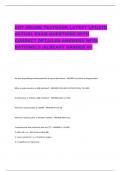 DOT NRCME TESTBANK LATEST UPDATE ACTUAL EXAM QUESTIONS WITH CORRECT DETAILED ANSWERS WITH RATIONELS &vert;ALREADY GRADED A&plus;