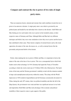 essay on hitlers rise to power