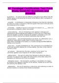 NC Paralegal Certification Test From Study Guide&sol;63 Questions and answers