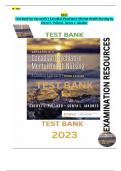 Exam Resources - TB for Varcarolis's Canadian Psychiatric Mental Health Nursing by Cheryl L&period; Pollard &comma; Sonya L&period; Jakubec - Complete and Updated Test Bank&period; All Chapters &lpar;1-35&rpar; Included&period;