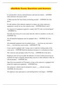 eRailSafe Exam&semi; Questions and Answers