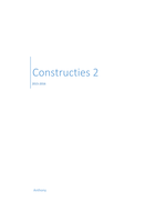 Samenvatting Constructies 2