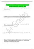 Final Exam&colon; California Life&comma; Accident&comma; And Health Insurance Answers 2024