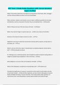 NTP Term 1 Study Guide-Questions with Correct Answers&sol; Expert Verified