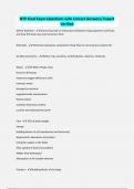 NTP EXAMS BUNDLE-Questions with Correct Answers&sol; Latest Update&sol;  Complete And Accurate &sol; 100&percnt; Pass