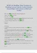 BOMI&colon; Air Handling&comma; Water Treatment & Plumbing Systems Expertly Crafted Solutions&comma; Ensured High Achievement&comma; Certified and Verified