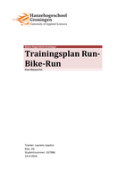 Verslag Run Bike Run/Triathlon