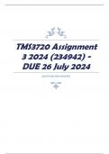 TMS3720 Assignment 3 2024 &lpar;234942&rpar; - DUE 26 July 2024
