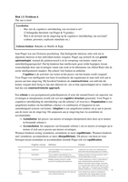 Samenvatting 1 tot en met 4 van blok 1&period;5 Changing Man