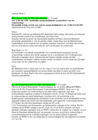 Arresten ondernemingsrecht week 1 tm 3